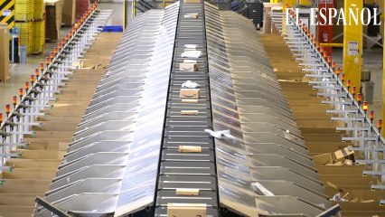 Así te llegan los paquetes de Amazon a casa