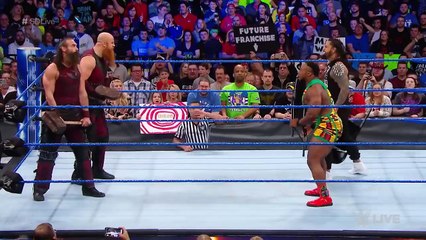 Big E & Jimmy Uso vs. The Bludgeon Brothers_ SmackDown LIVE, March 13, 2018