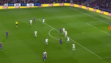 Lionel Messi Goal - Barcelona 1-0 Chelsea - 14.03.2018 ᴴᴰ