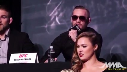 Ronda being attracted to Cornor Mcgregor's trash talk