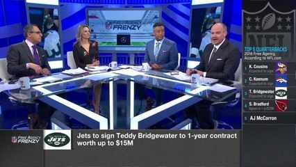 Teddy B, McCown signings don't rule out Jets drafting QB at No. 6