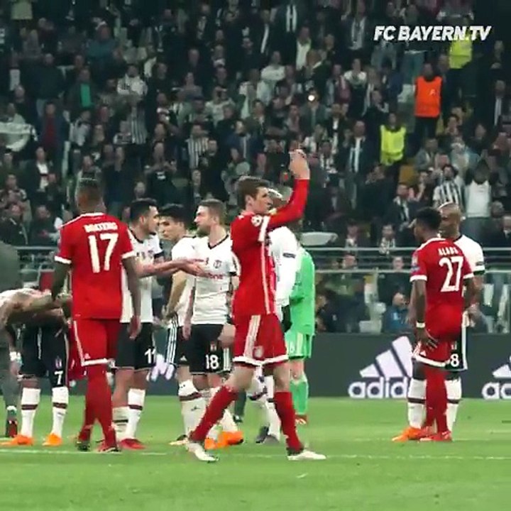 FC Bayern München Twitter'da- -Was für ein Achtelfinale!  #BJKFCB Wir ziehen den , @Besiktas. #MiaSanMia… -