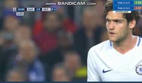 Marcos Alonso Hits The Post HD - Barcelona  2-0 Chelsea 14.03.2018