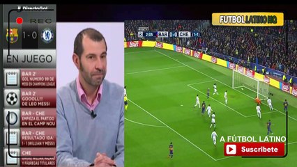 Barcelona vs Chelsea 2-0  Gol de Lionel Messi 2018
