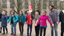 Washington students take part in protest against gun violence