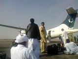 Passengers waiting at Turbat Airport Balochistan (Pakistan International Airlines  PIA)
