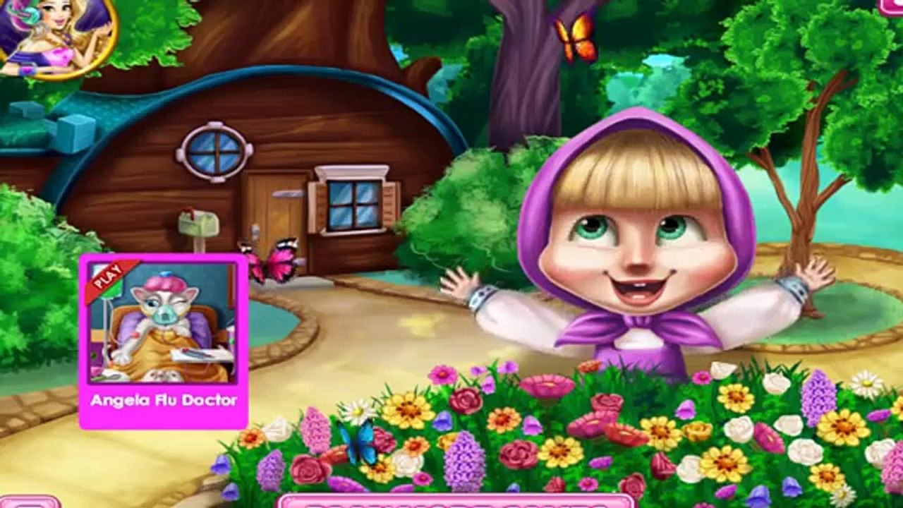 Masha And The Bear Doctor Caring (Маша и Медведь) Games For Kids