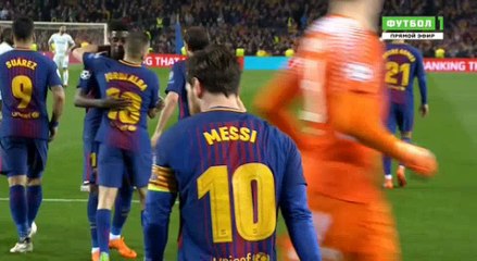 Lionel Messi Goal HD - Barcelona	3-0	Chelsea 14.03.2018