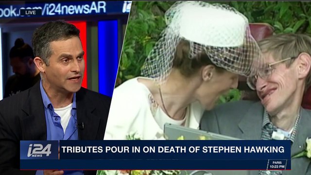 i24NEWS DESK | Tributes pour in on death of Stephen Hawking | Wednesday, March 14th 2018