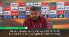 'We were born ready' - Gattuso hoping to make history against Arsenal