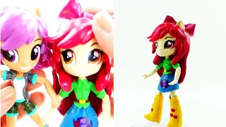 Compilation - My Little Pony Cutie Mark Crusader Equestria Girls Apple Bloom Sweetie Belle Scootaloo