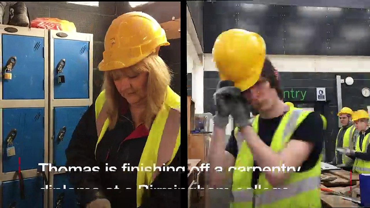 Meet the mum and son learning construction together