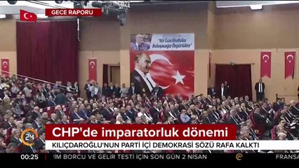 CHP'de imparatorluk dönemi