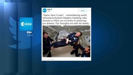 Bilim insanları Stephen Hawking'in yasını tutuyor