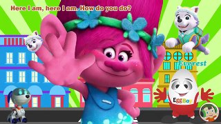 Disney Moana VS Smurfs Finger Family Song - Nursery Rhymes - Kids Song
