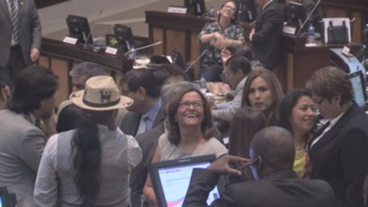 Elizabeth Cabezas, nueva presidenta de la Asamblea Nacional de Ecuador