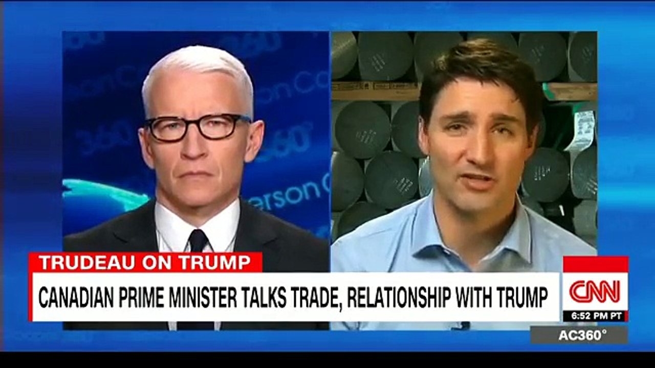 Canadian Prime Minister Justin Trudeau talks Trade, Relationship with President Trump #Canada #USA