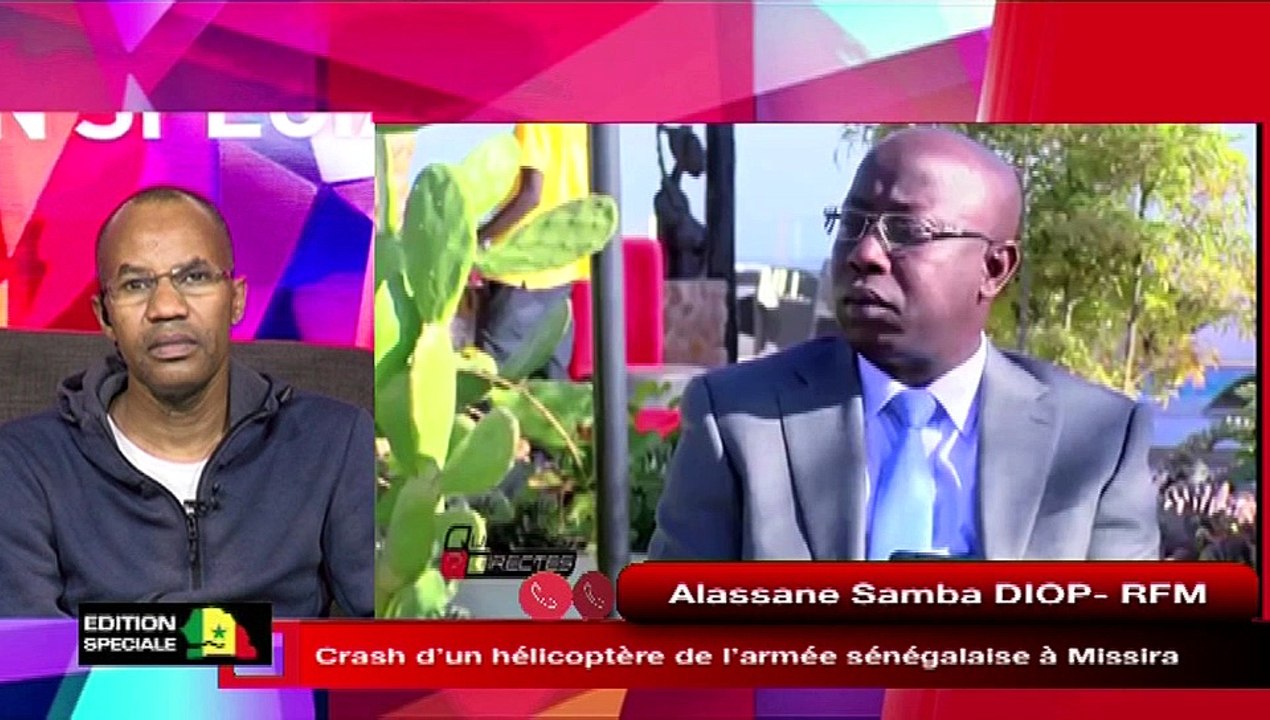 EDITION SPECIALE - Crash d'un Hélicoptère de L' Armée Sénégalaise à MISSIRA - Pr : MAMADOU IBRA KANE