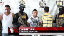 FNA captura a supuestos pandilleros