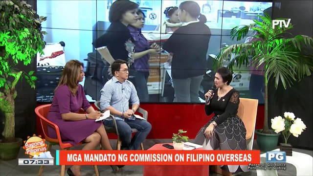 JUAN OVERSEAS: Mga mandato ng Commission on Filipino Overseas
