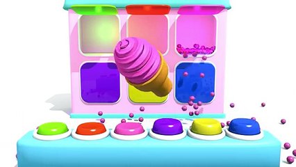 Color Learning for Kids with Ice Cream and Lollipop | Educational Video for Children Toddlers