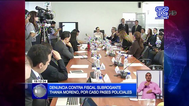 Se presentó denuncia contra fiscal Thania Moreno por caso pases policiales