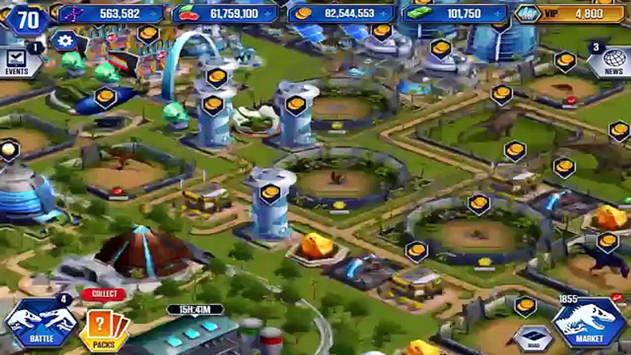 NEW VIP DINOSAURS! - Jurassic World The Game - *VIP MEMBERSHIP ONLY*