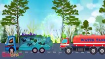 Good vs Evil | Taxi | Scary Monster Trucks For Children | Learning Street Vehicles Kids