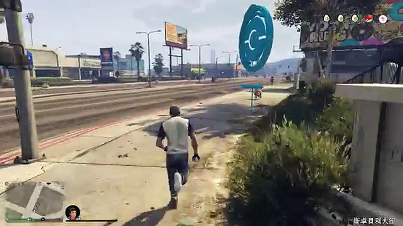 【GTA5】pokemon go模組||神奇寶貝亂入GTA啦!