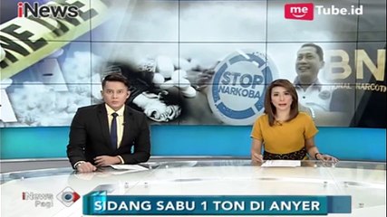 8 Penyelundup 1 Ton Sabu Asal Taiwan Dituntut Hukuman Mati