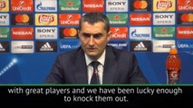 Barcelona lucky to knock Chelsea out - Valverde