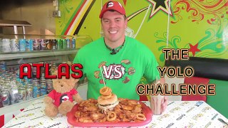 Undefeated YOLO Burger & Milkshake Challenge!!