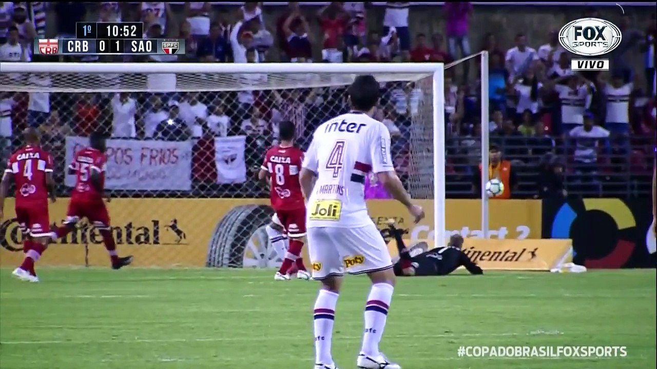 CRB 0 x 3 São Paulo - Melhores Momentos (HD) Copa do Brasil 2018