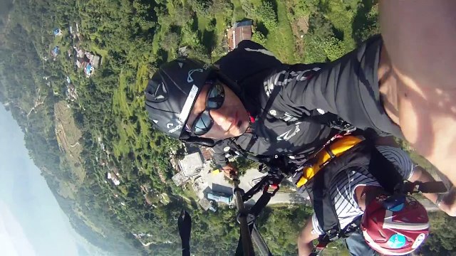 Paragliding in Nepal Pokhara Sarangkot