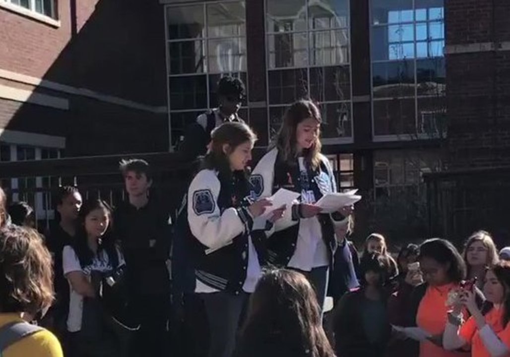 Cambridge High School Students Prevented From Finishing National Walkout Day Speech
