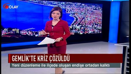 Gemlik'te kriz çözüldü