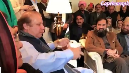 Everyone Claps On Nawaz Sharif Joke in  Party Meeting Funny Mod