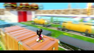 Мультик игра для детей приключения Микки Маус, Минни Маус и Тачки Машинки Дисней Mickey & Minnie