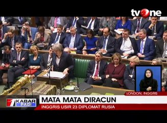 Inggris Usir 23 Diplomat Rusia