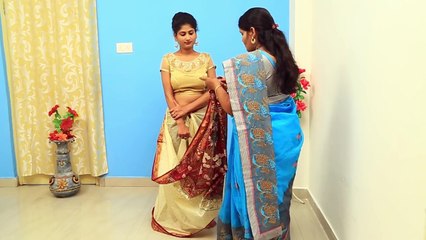 புடவை எப்படி கட்டுவது ?