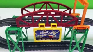 THE GREAT RACE THOMAS & FRIENDS FISHER PRICE TRACKMASTER TRAIN SET