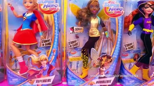 DC Superhero Girls Toys - Wonder Woman and Poison Ivy Are Exchange Students at Ever After High