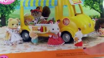 Sylvanian families furgoneta hot dogs van calico critters en español