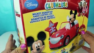 Disney Junior Mickey Roadster Carro Radio Control de Mickey Mouse| Mundo de Juguetes