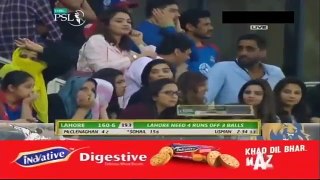 Thrilling last Over Changed Into Super Over Karachi Kings Vs Lahore Qalandars HBL PSL 2018