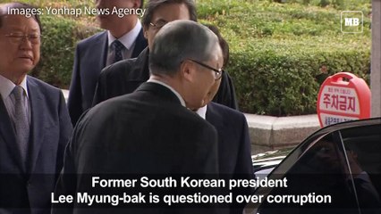 South Korean ex-president Lee Myung-bak home after marathon interrogation