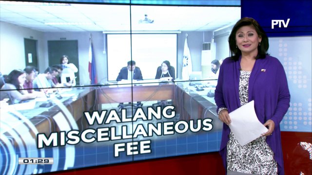 #SentroBalita: Tuition fee, libre na sa darating na pasukan