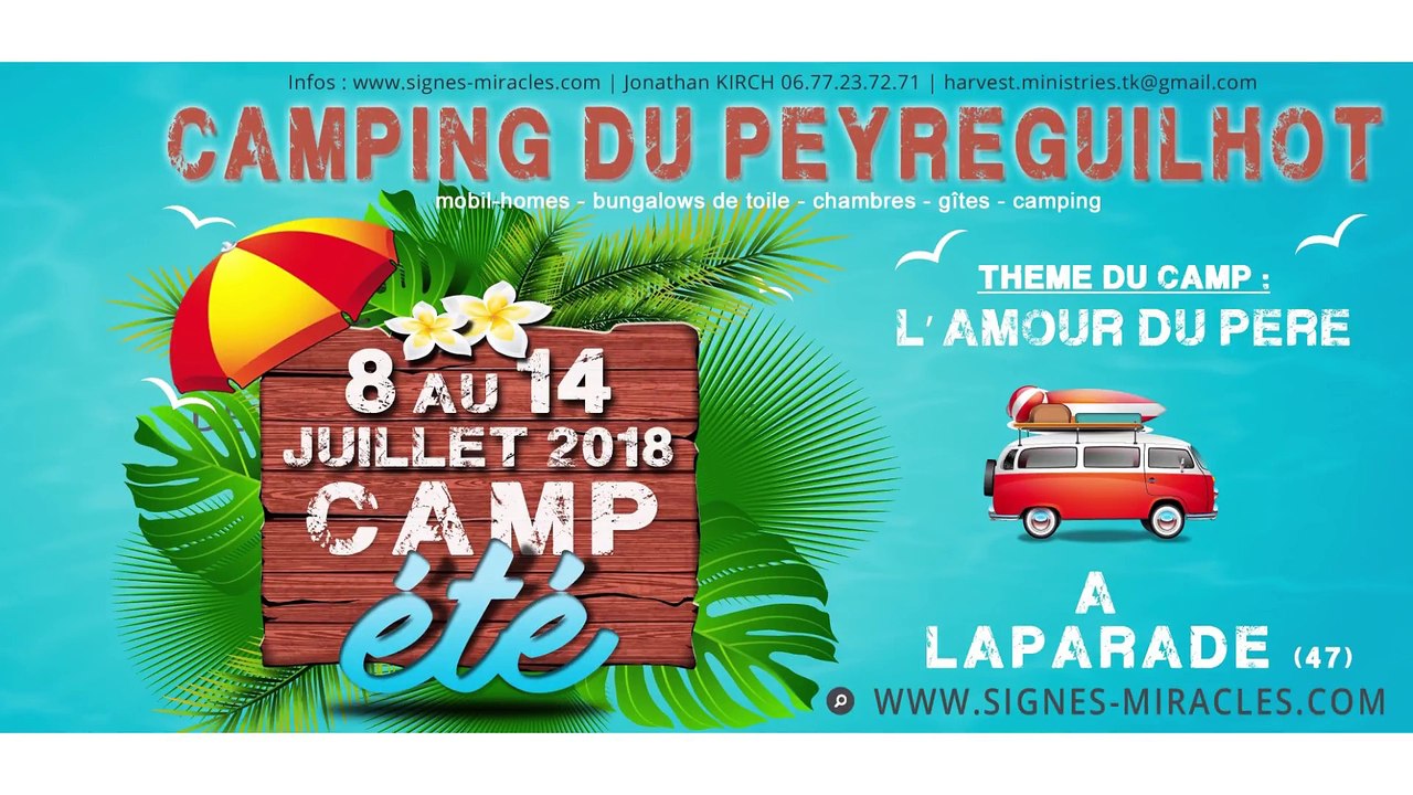 Camp d'été à Peyreguilhot du 8 au 14 juillet 2018 - Thierry Kopp