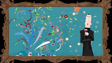 2D Animated Short Film -GLASS HALF- Funny FRENCH Animation by Blender Foundation