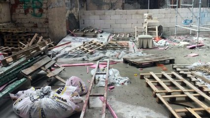 Bursa'da inşaat işçisi feci şekilde can verdi